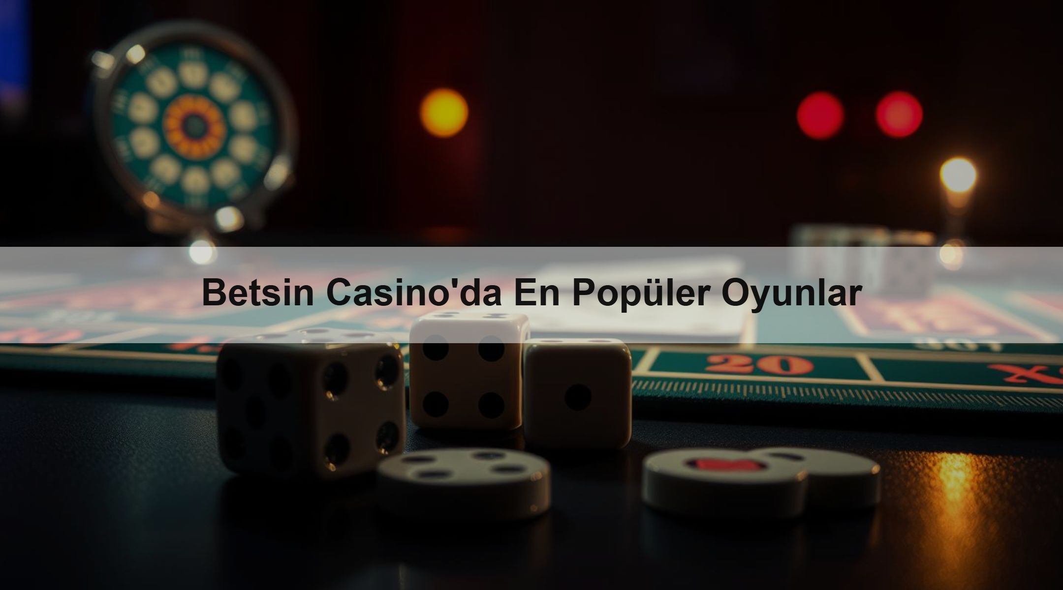 Betsin Casino'da En Popüler Oyunlar